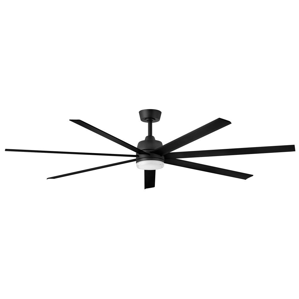 Éclairage Hinkley 910672FMB-LDD LED intelligent Ventilateur  en noir mat