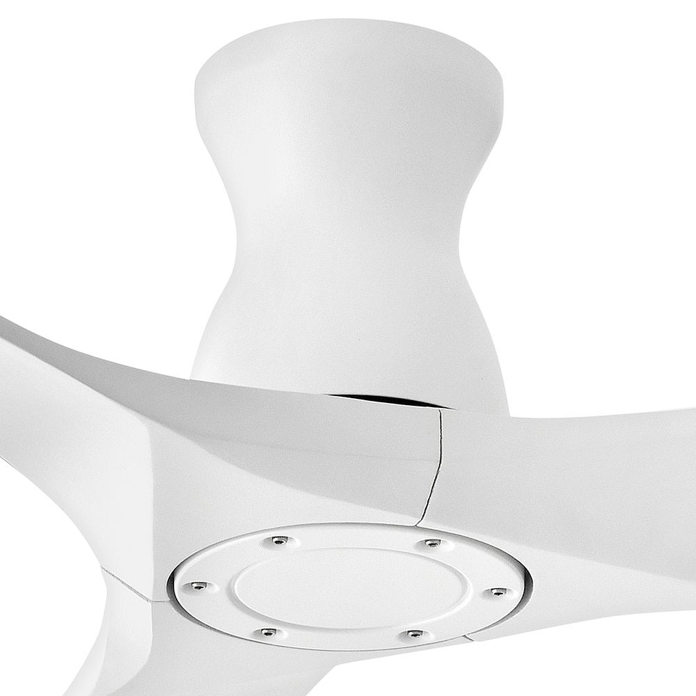 Luminaire encastré intelligent à DEL Hinkley Lighting 903456FWW-LDD Swell Ventilateur  en blanc mat