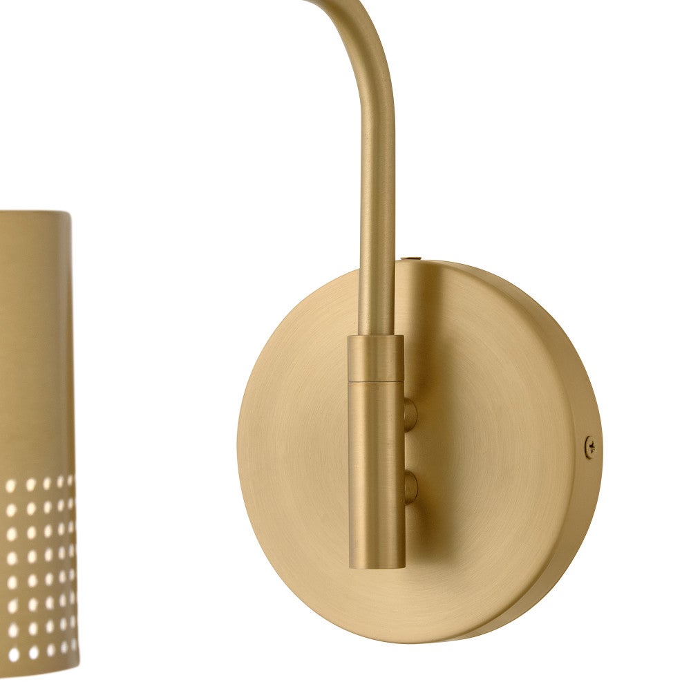 Applique murale articulée Lark 84620LCB Casey en laiton laqué
