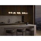 Fredrick Ramond FR41909BX Selene Linear Chandelier in Black Oxide