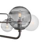 Fredrick Ramond FR30508BX Oberon Adjustable Tier Chandelier in Black Oxide