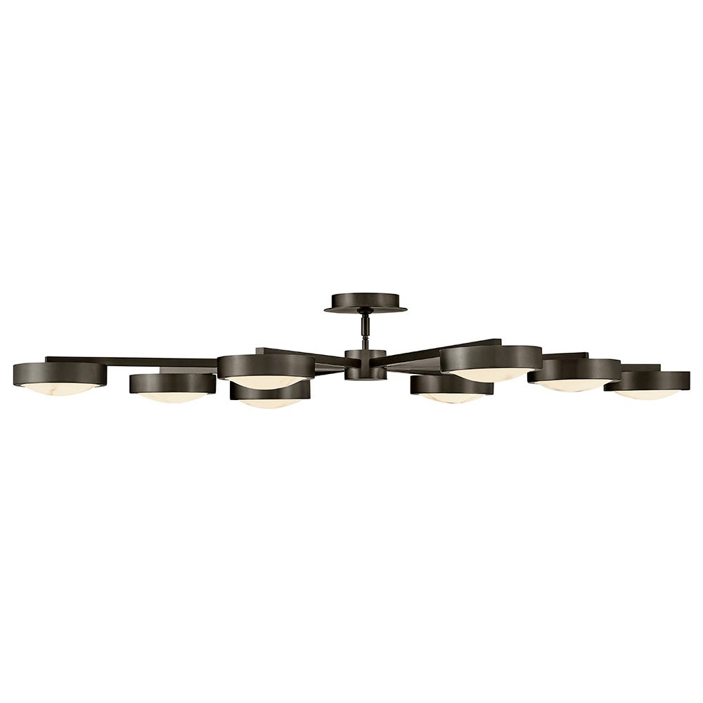 Fredrick Ramond FR31014BX Cava LED Profil bas Suspendu/Semi-affleurant en oxyde noir