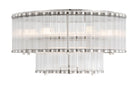Europhase 49169-027 Glasbury LED Plafonnier en nickel poli