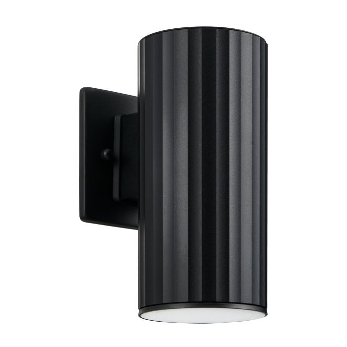 Thesis Lighting 207117A Portillo Exterior Wall Sconce in Textured Black
