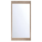 Eurofase 48507-025 Mogano LED Wood Mirror in White Oak