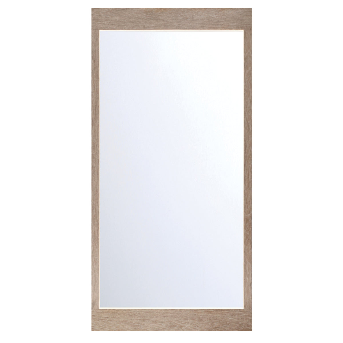 Eurofase 48507-025 Mogano LED Wood Mirror in White Oak