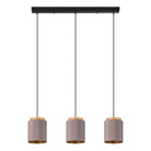 Eglo Canada - 99446A - Three Light Linear Pendant - Albariza - Black