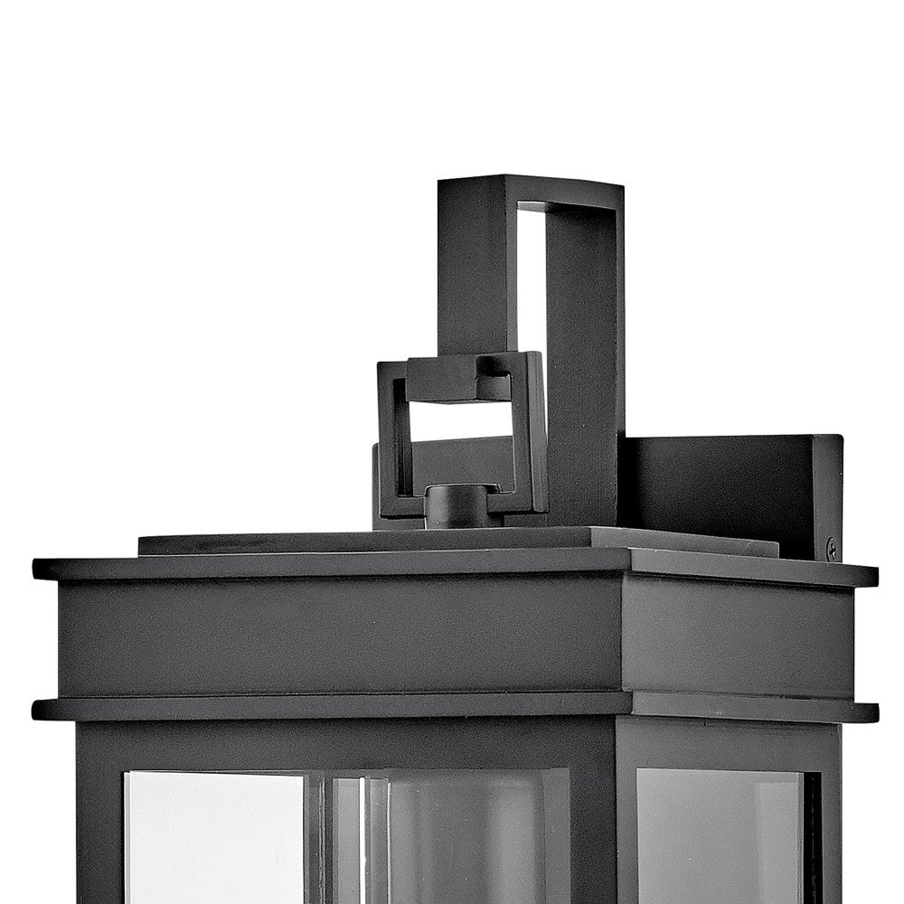 Lanterne murale Cole Lark 82064BK, noire