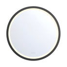 Rétroviseur rond LED Artell Eurofase 48976-039 noir
