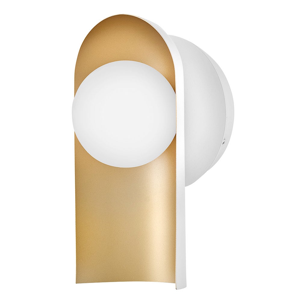 Lark 84230SO Zuri Wall Sconce in Satin Off-White
