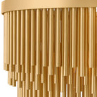 Éclairage Hinkley 30494DXG Bijou Multi Tier Suspendu en or de luxe