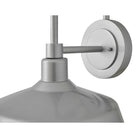 Applique murale Hinkley Lighting 12075AL Forge, finition aluminium brossé antique