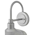 Applique murale Hinkley Lighting 12075AL Forge, finition aluminium brossé antique