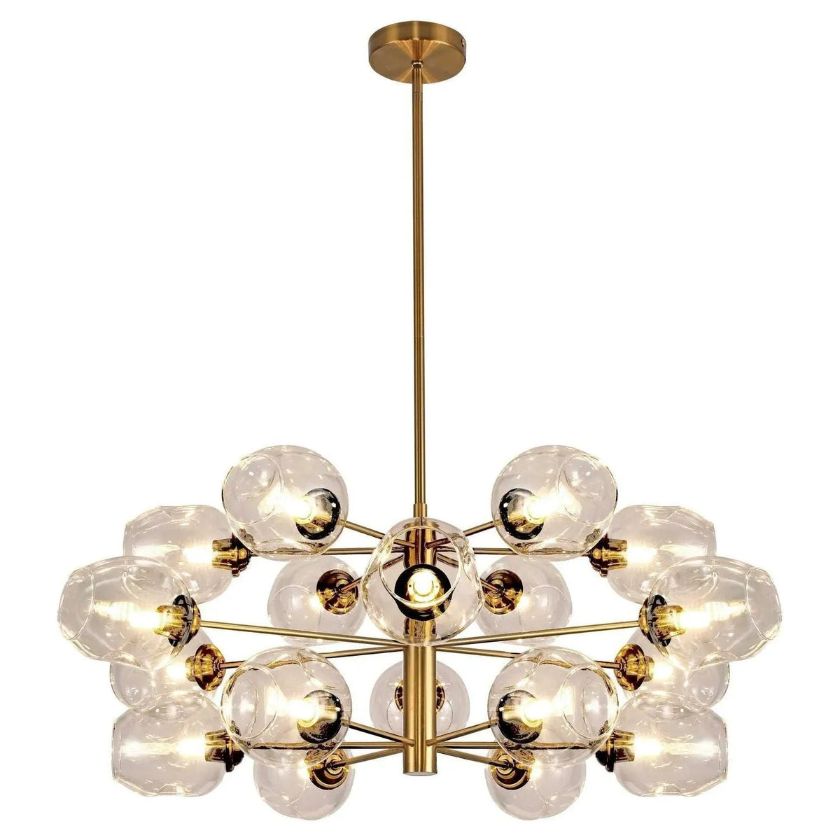 Dainolite - Abii Chandelier - ABI-3318C-VB-CHN | Montreal Lighting & Hardware