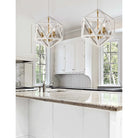 Dainolite - Archello Chandelier - ARC-143C-AB | Montreal Lighting & Hardware