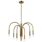 Dainolite - Callway Chandelier - CLY-246C-AGB | Montreal Lighting & Hardware