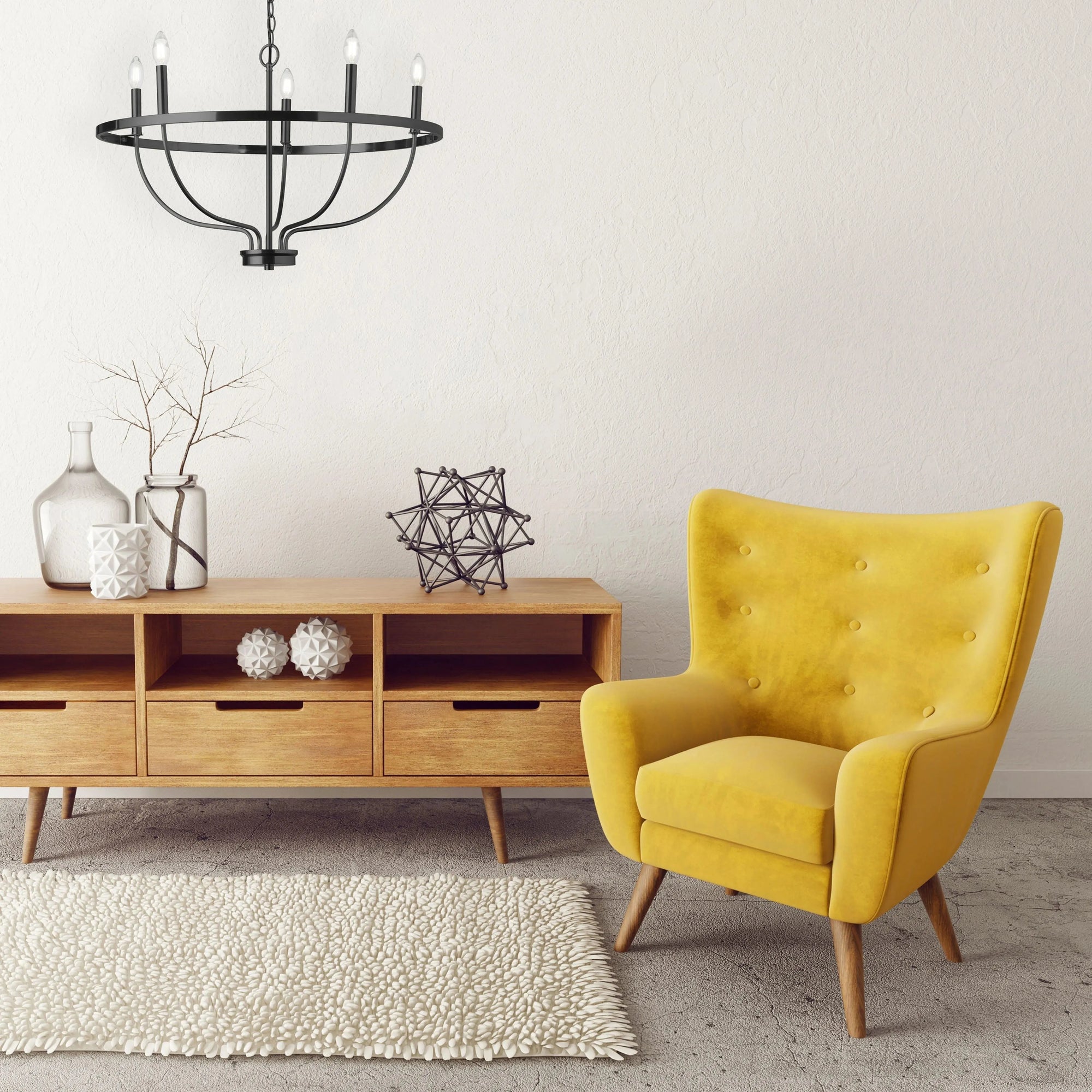 Dainolite - Cesar Chandelier - CSR-295C-AGB | Montreal Lighting & Hardware