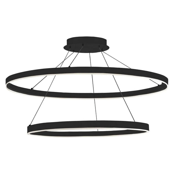 Circulo LED 2 Tier Chandelier