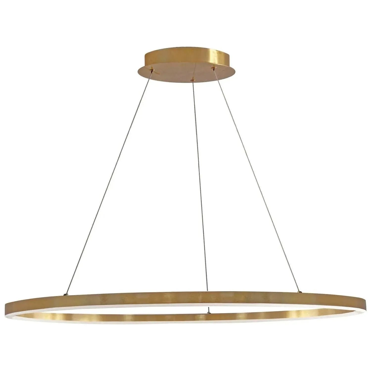 Dainolite - Circulo LED Chandelier - CIR-4463C-AGB | Montreal Lighting & Hardware
