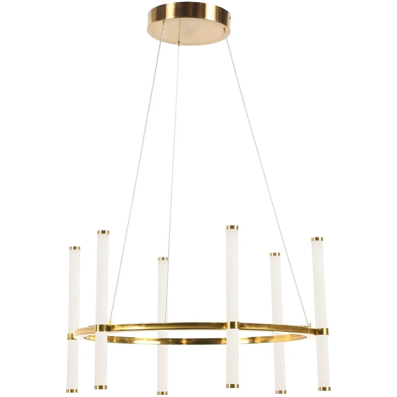 Dainolite - Corvette LED Chandelier - CVT-2436C-AGB | Montreal Lighting & Hardware