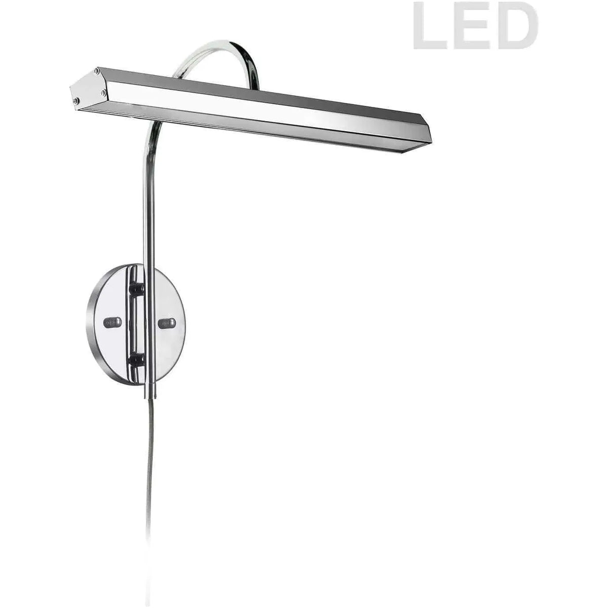 Dainolite - Display/Exhibit LED Picture Light - PIC120-16LED-PC | Montreal Lighting & Hardware
