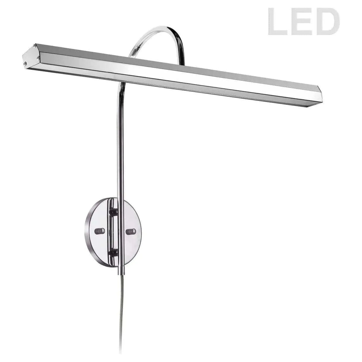 Dainolite - Display/Exhibit LED Picture Light - PIC120-23LED-PC | Montreal Lighting & Hardware