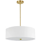 Dainolite - Everly Pendant - 571-204P-AGB-WH | Montreal Lighting & Hardware