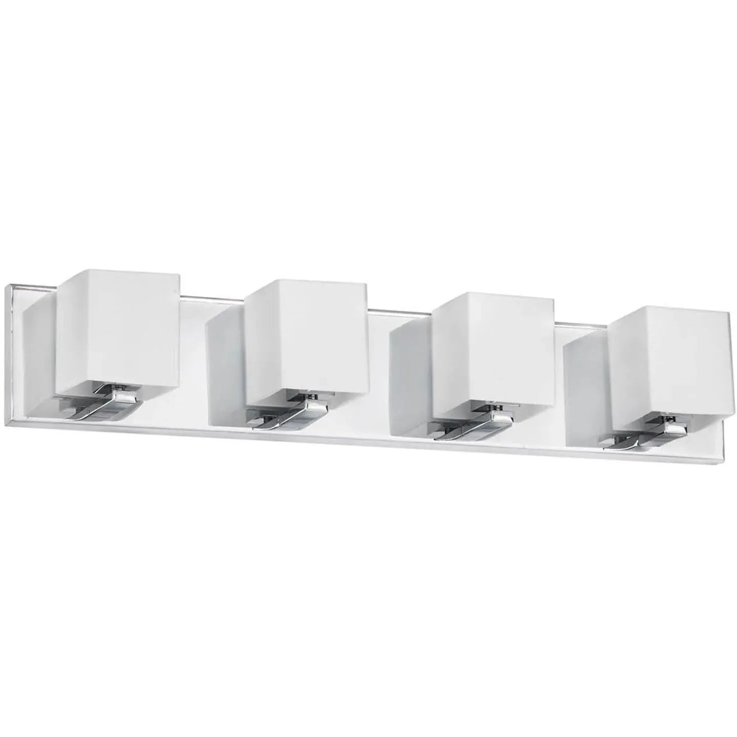 Dainolite - Frosted Glass Vanity Light - V1230-4W-PC | Montreal Lighting & Hardware