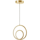 Dainolite - Gabriel LED Pendant - GBL-1222LEDP-AGB | Montreal Lighting & Hardware