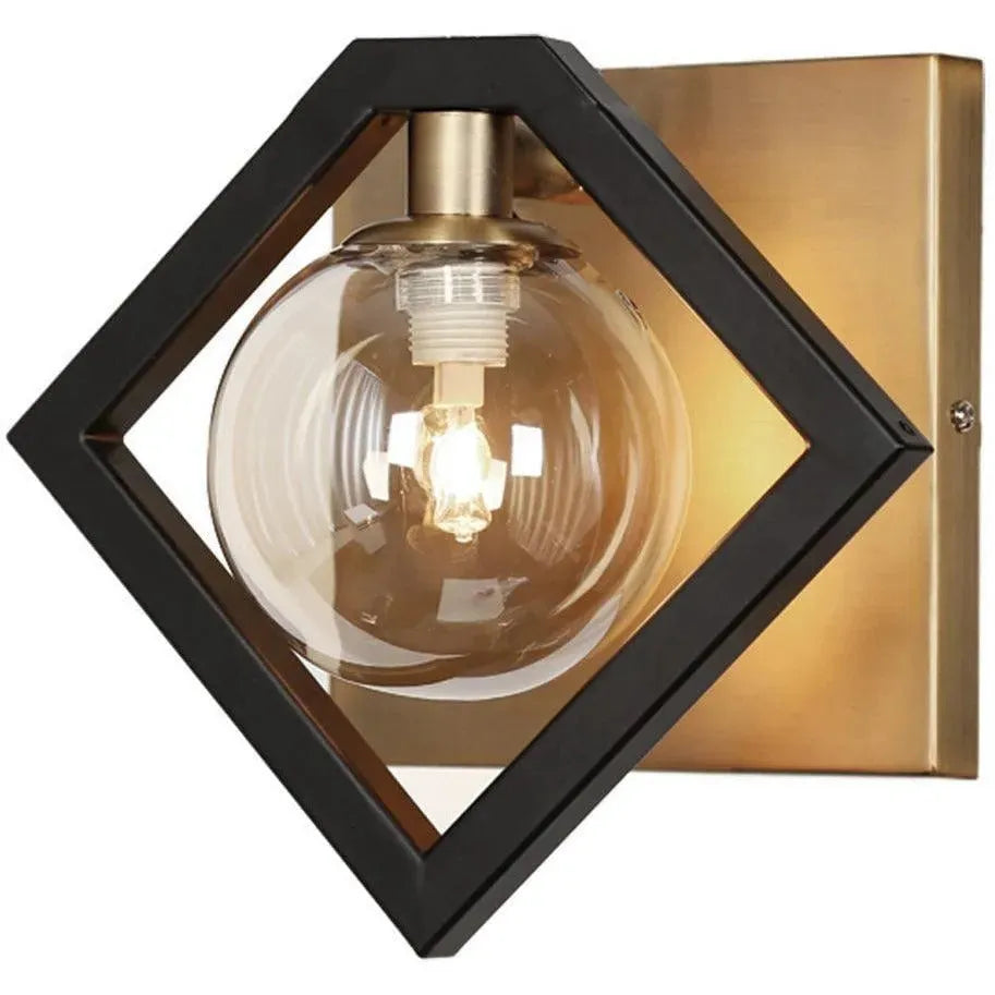 Dainolite - Glasgow Wall Sconce - GLA-91W-MB-VB | Montreal Lighting & Hardware