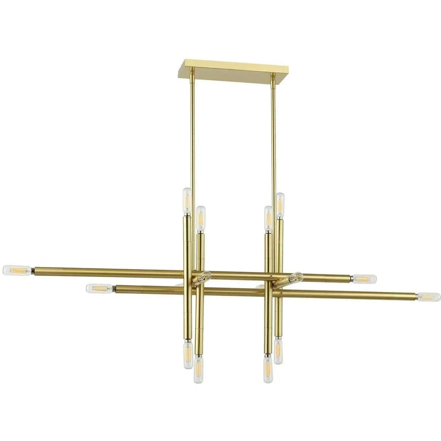 Dainolite - Kanata Linear Pendant - KAN-4016HP-AGB | Montreal Lighting & Hardware