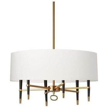 Dainolite - Langford Chandelier - LAN-246C-VB-WH | Montreal Lighting & Hardware