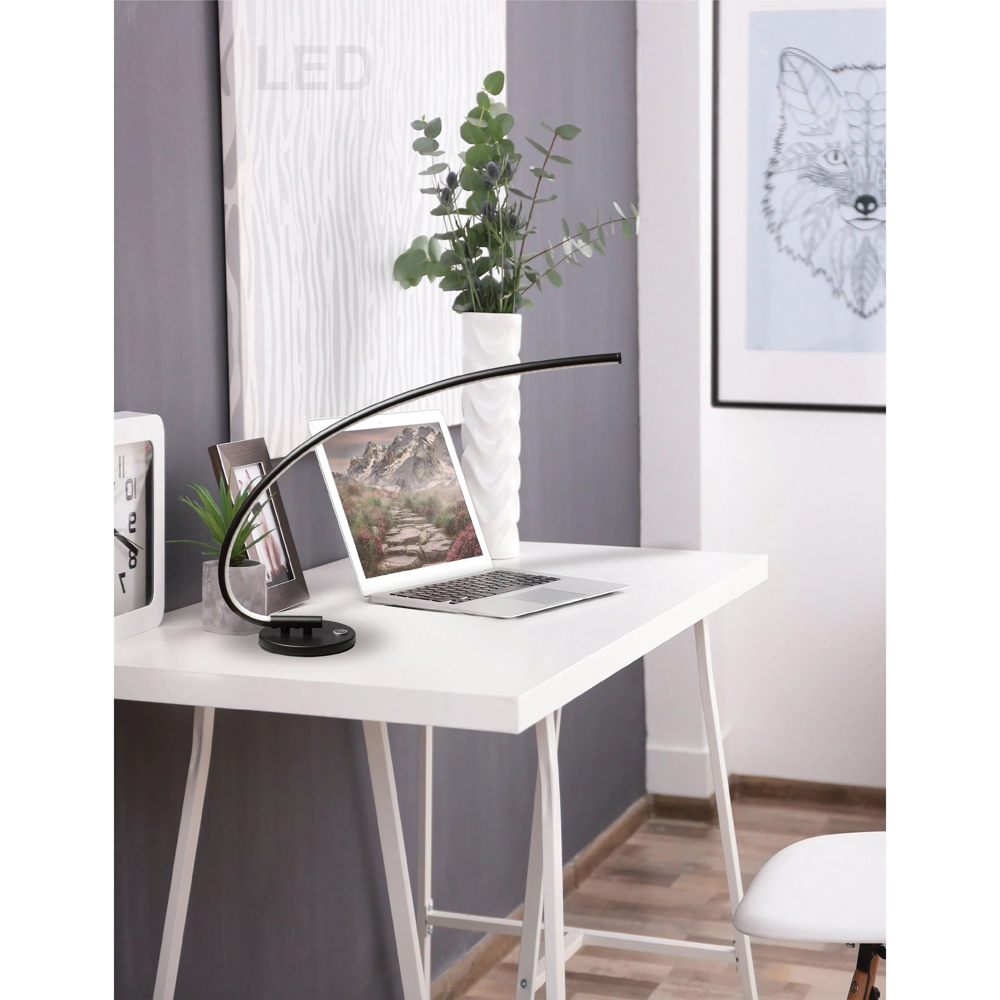 Dainolite - LED Table Lamp 322-LEDT - 322-LEDT-BK | Montreal Lighting & Hardware
