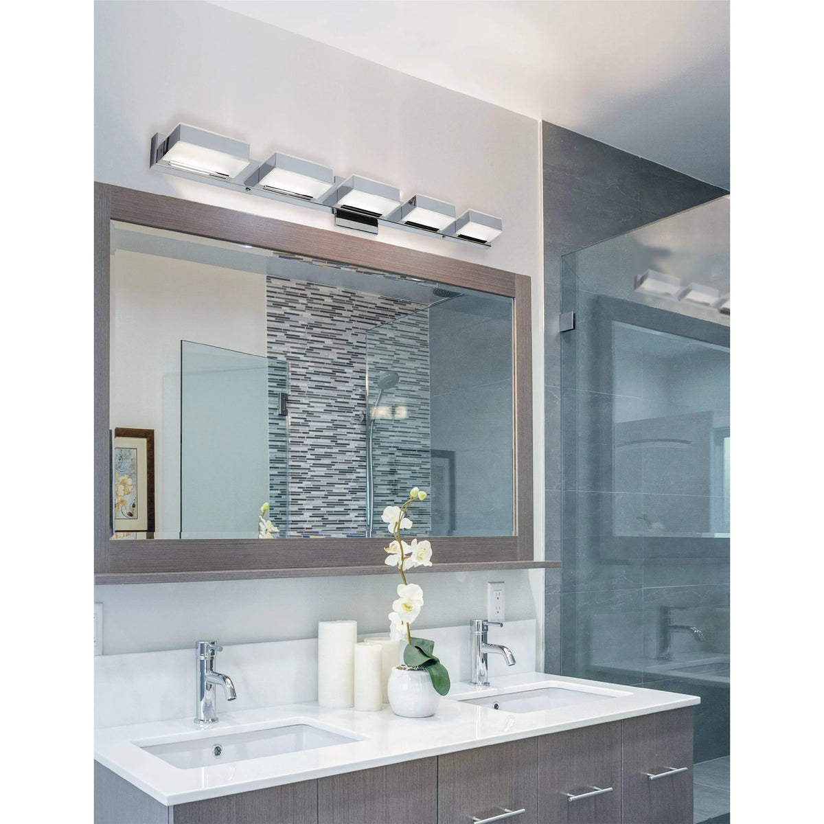 Dainolite - LED Vanity Fixture - VLD-215-1W-GLD | Montreal Lighting & Hardware