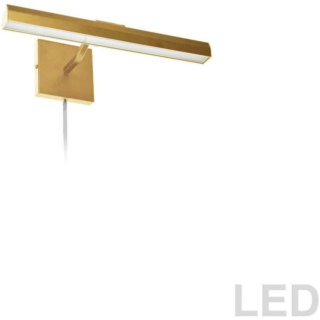 Dainolite - Leonardo LED Picture Light - PIC222-16LED-AGB | Montreal Lighting & Hardware