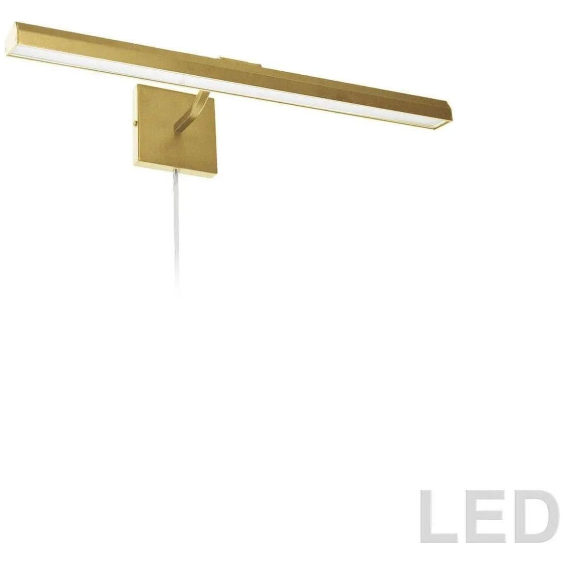 Dainolite - Leonardo LED Picture Light - PIC222-24LED-AGB | Montreal Lighting & Hardware