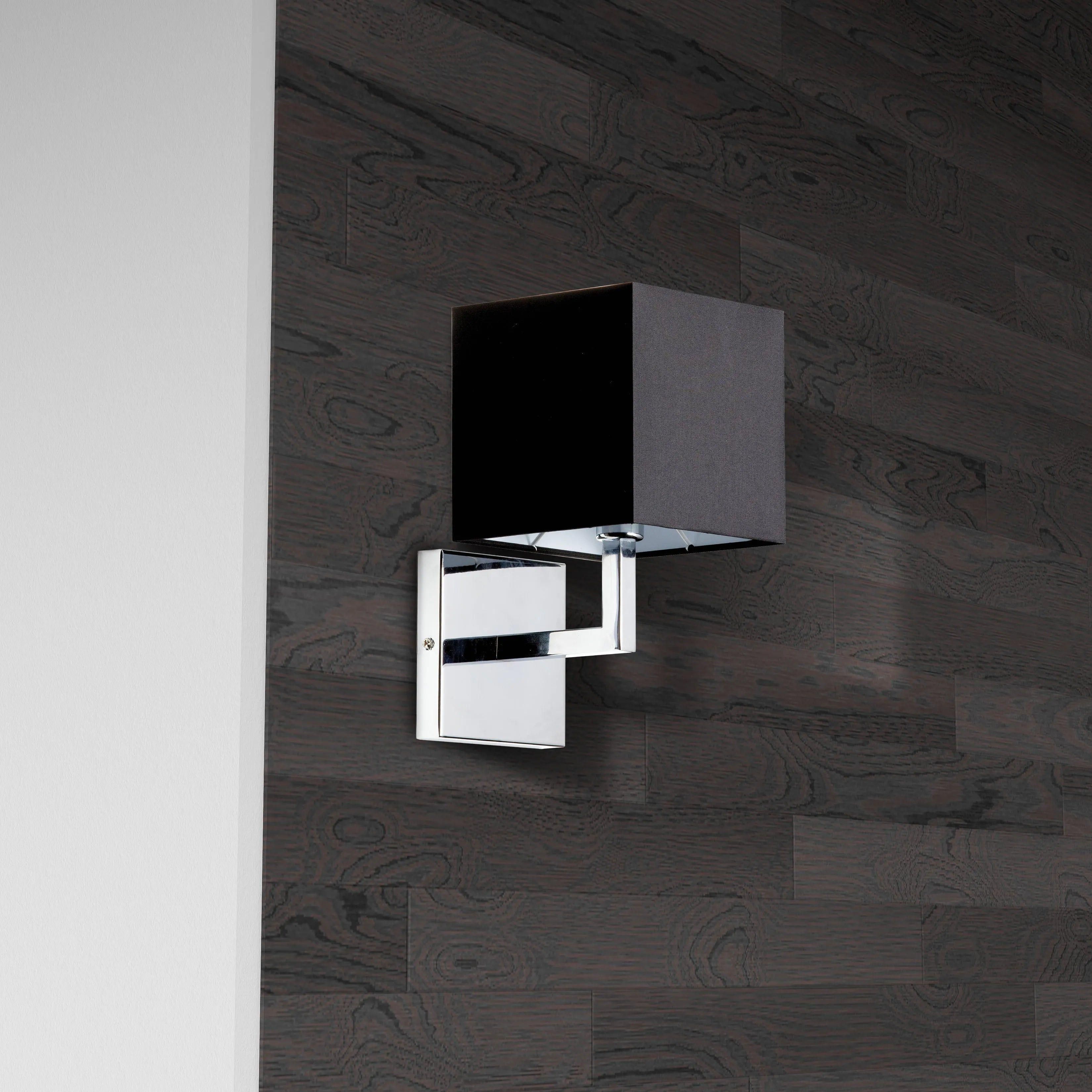 Dainolite - Lucas Wall Sconce - 77-1W-AGB-BK | Montreal Lighting & Hardware