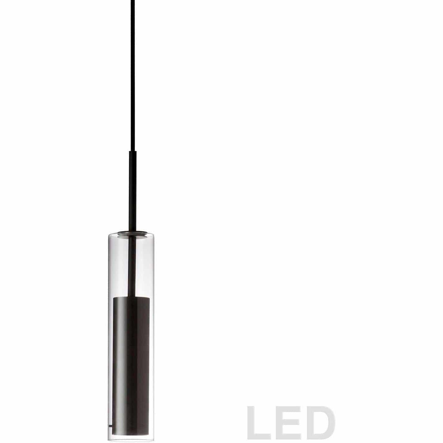 Dainolite - Luna LED Pendant - LUN-1LEDP-BK | Montreal Lighting & Hardware