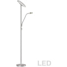 Dainolite - Mother & Son LED Floor Lamp - 801LEDF-SN | Montreal Lighting & Hardware