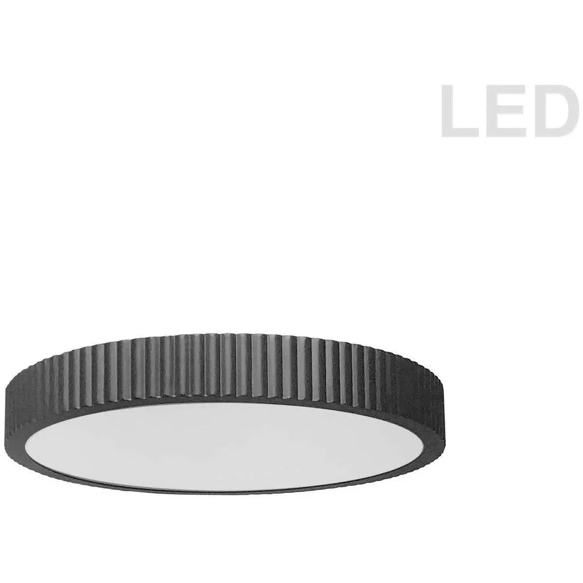 Dainolite - Nabisco Flush Mount - NBO-1830LEDFH-MB | Montreal Lighting & Hardware