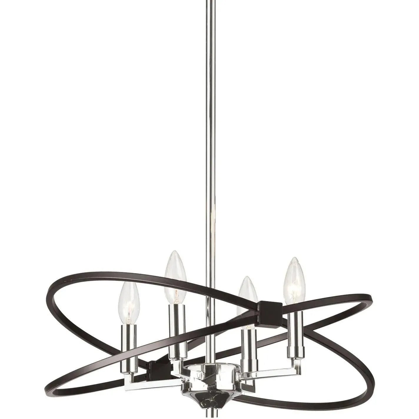 Dainolite - Paloma Chandelier - PAL-184C-PC-MB | Montreal Lighting & Hardware