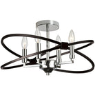 Dainolite - Paloma Semi-Flush Mount - PAL-184SF-PC-MB | Montreal Lighting & Hardware