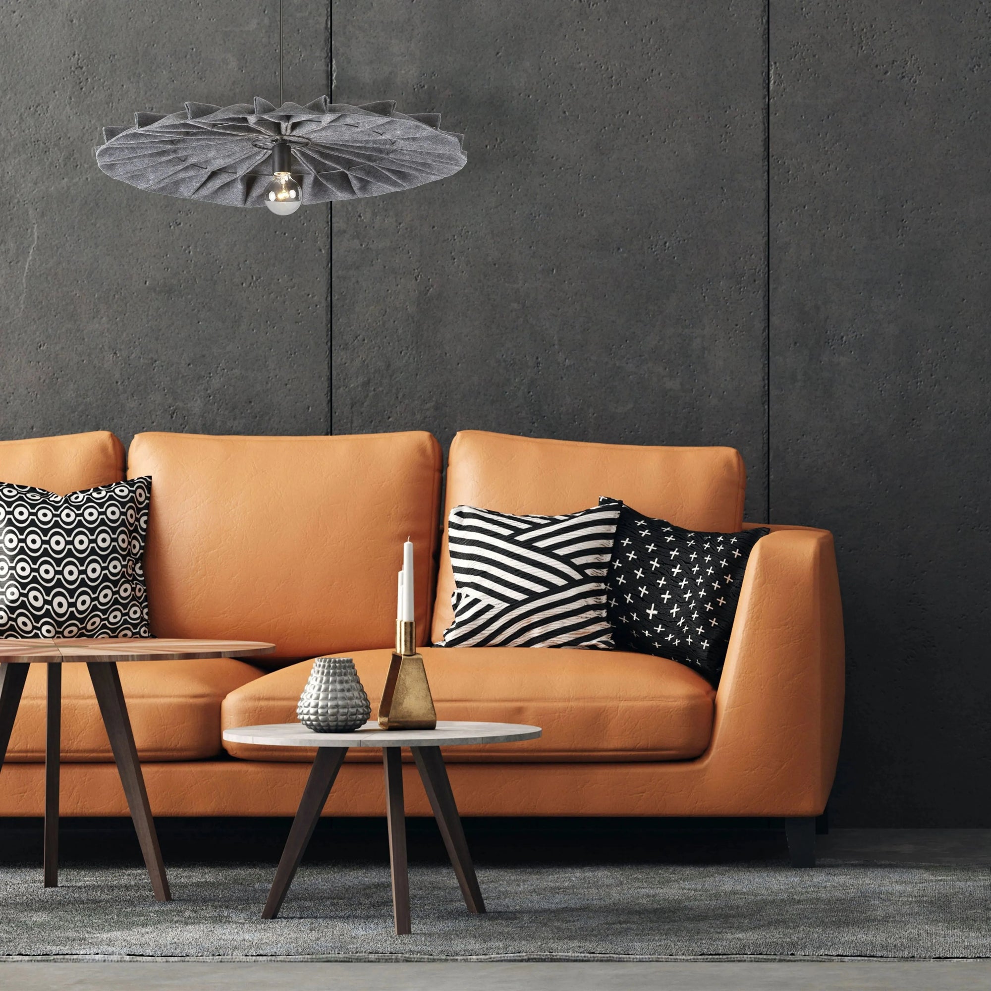 Dainolite - Plegado Pendant - PGD-311P-MB-500 | Montreal Lighting & Hardware