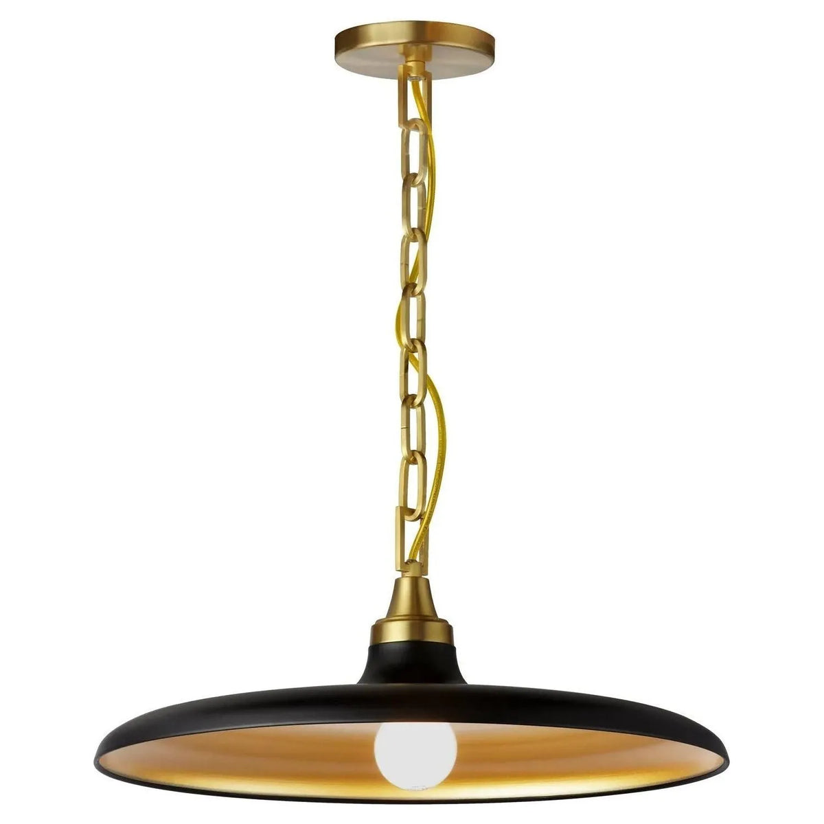 Dainolite - Quentin Pendant - QTN-181P-MB-AGB | Montreal Lighting & Hardware