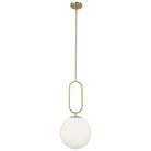 Dainolite - Simone Pendant - SIM-121P-AGB | Montreal Lighting & Hardware