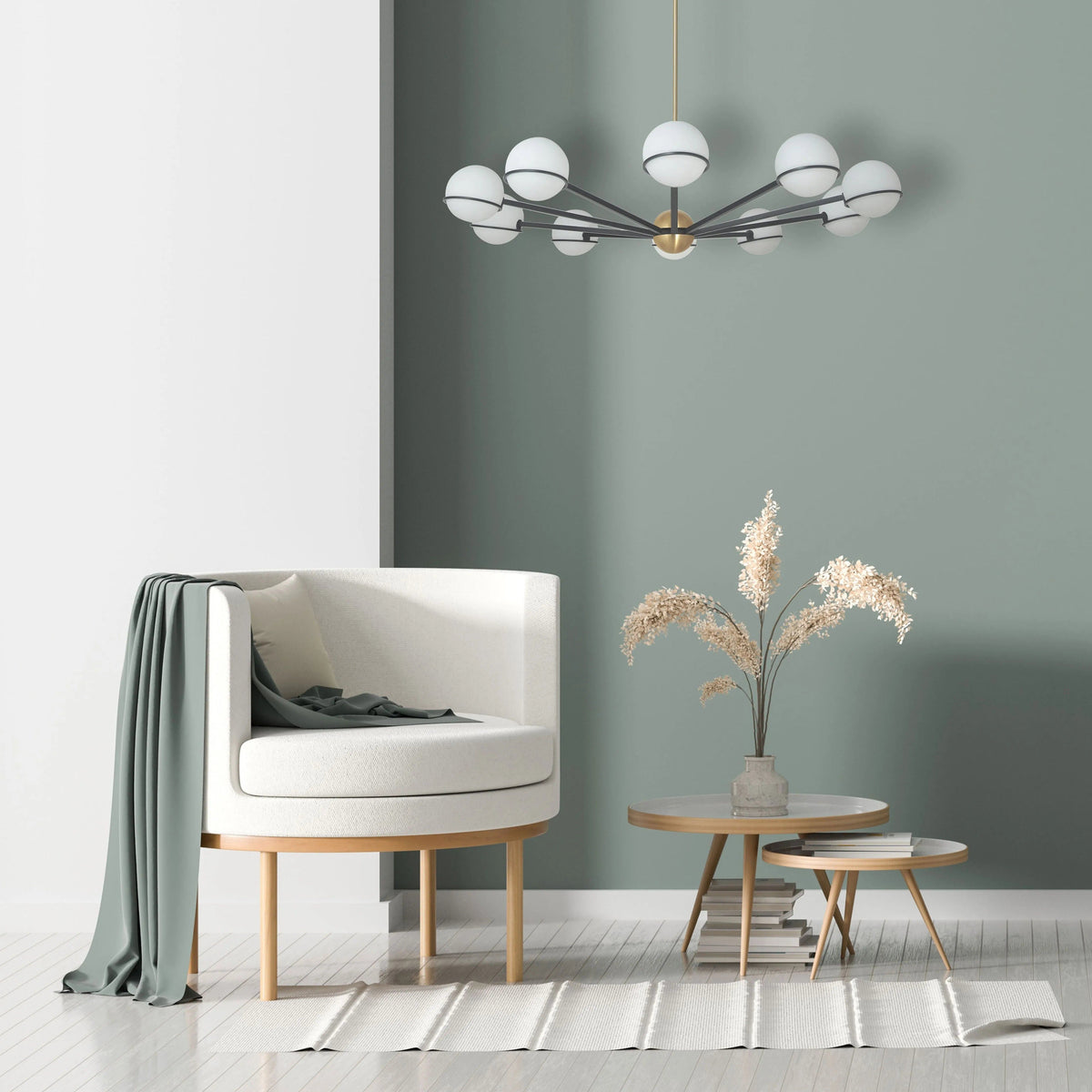 Dainolite - Sofia Chandelier - SOF-286C-MB | Montreal Lighting & Hardware