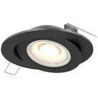 Dals Lighting - 4" Flat Gimbal Recessed - FGM4-3K-BK | Montreal Lighting & Hardware