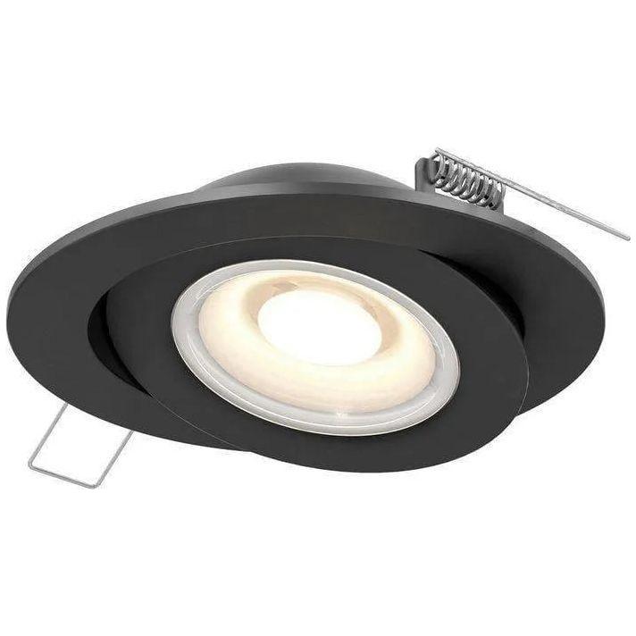 Dals Lighting - 4" Flat Gimbal Recessed - FGM4-3K-BK | Montreal Lighting & Hardware