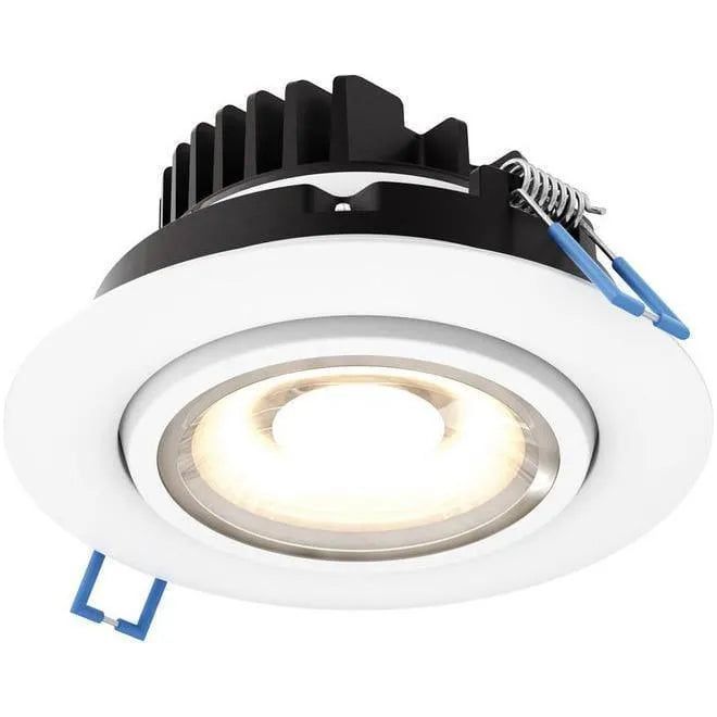 Dals Lighting - 4" GMB4 LED Gimbal - GMB4-3K-WH | Montreal Lighting & Hardware