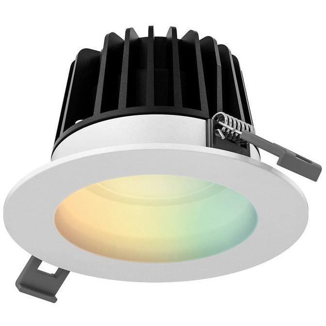 Dals Lighting - 4" Smart RGB+CCT Regressed Recessed Light - SM-RGR4WH | Montreal Lighting & Hardware